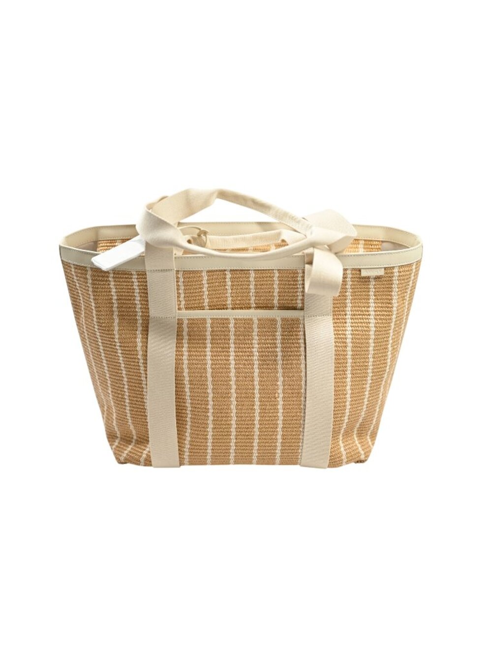 AWAY Straw Tote in White Seagrass